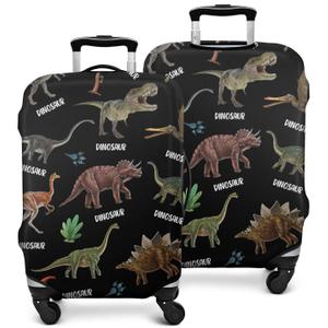 Subvise Dinosaur Suitcase Cover for Dinosaur Lover,Suitcase Protector Elastic Luggage Cover Anti-scratch (X Large (29-32in))
