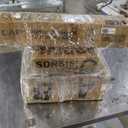 Cap Barbell 150 LB Rubber Coated Hex Dumbbell Hand Weight Set with Vertical Storage Rack - Chrome Handle | Black Rack