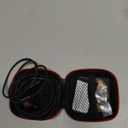 Wired Headphones Earphones for Laptop PC Chromebook Noise Isolating Ear Buds with 3.5mm Plug in Audio Jack Microphone HiFi Stereo Clear Call Volume Control for Kindle Fire/Switch/Android/MP3 School (Black)