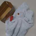 Baby Blue Teddy Bear Soft Stuffed Animal Security Blanket, Plush Bear Character Lovey Blanket, Baby Shower/Nursery Gift, Newborn Infant Toddler Snuggle Blankie for Boys Girls, 14 Inches