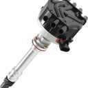 Hei Ignition Distributor with Cap & Rotor Replacement For Chevy Astro Blazer Express 1500 2500 P30 Jimmy Savana Sierra Sonoma 4.3L V6 Replace 12570426, 1103417, 1104078, 1103976, 93441559