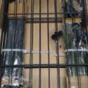 IZEUK 3 Tier Shelf, Heavy Duty Steel Wire Shelving Unit for Home, Kitchen, Laundry Room Organization, Office Storage Rack (17.7" W x 11.8" D x 26.3" H, 450LBS, Grey)