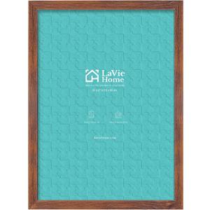 LaVie Home 20x27 Picture Frame Brown, Puzzles Frame for Wall Decoration, Classic Brown Minimalist Style Suitable for Decorating Houses, Offices, Hotels, Puzzles Posters Photos or Artwork 1 Pack