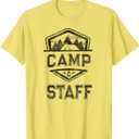 Vintage CAMP STAFF Campground Crew Counselor Nurse Host Team T-Shirt M
