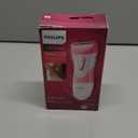 Philips Satin Shave Essential Women's Wet & Dry Electric Shaver for Legs & Body, Cordless, with Hypoallergenic Foil, HP6306/50