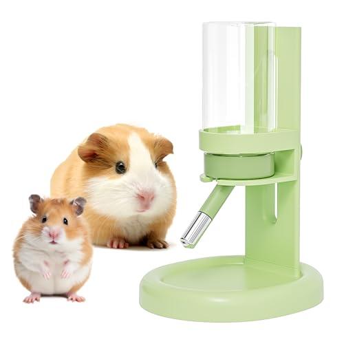 mini&moe Hamster Water Bottle No Drip – 4 oz Guinea Pig Water Bottle for Glass Tank with Adjustable Stand, Leak Proof Small Animal Water Dispenser for Cage for Gerbil Chinchilla Ferret Hedgehog