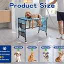 Dog Grooming Hammock Stand for Small Dogs & Cats, Pet Grooming Table 20 lbs