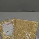 Mr. Pen- Sequin Christmas Tree Skirt and Tree Collar, 24 Inch Sparkly Base Cover, 24.8 Inch Foldable Sparkling Sequin Trees Skirt Collar, Gold Christmas Tree Skirt Gold Sequin Tree Skirt