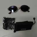livho 2025 Trendy Oval Sunglasses - Stylish Polarized Shades for Everyday - Retro Metal Frames