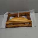 ENKEZI Shower Foot Rest 12 in - Shower Stool for Shaving Legs, Small Corner Bathroom Bench Suitable for Small Shower Spaces - Bath Seat, Spa Foot Rest Shaving Stool Corner