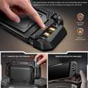 Dockable Case for Nintendo Switch 2,[Exclusive Pop-up Joy-Con Quick Release][Military-Grade Protection][Stand Compatible] Switch 2 Protective Case with Ergonomic Grip, Hard Shell for Switch 2 Console
