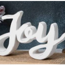 "Joy" Green Decorative Statue