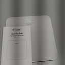 Ovutek Bathroom Scale for Body Weight, Highly Accurate Digital Weighing Machine for People, Upgraded Batteries Included, Compact Size, LED Display, Physician Scale with Sturdy Tempered Glass, 400lb (White)