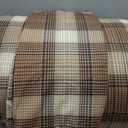 Woolrich Comforter Set, Cabin Lodge, Warm Cover for Colder Season, Modern Cottage-Inspired Down Alternative Ultra Soft Microfiber Bedding, Matching Sham, Plaid Brown King 3 Piece