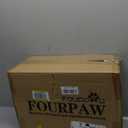 FOURPAW Plastic Dog/Cat Crate Portable Travelling Pet Kennel Without Wheel for Dogs/Cats, Small, Tan