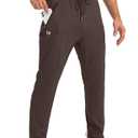 G Gradual Men's Sweatpants with Zipper Pockets Tapered Joggers for Men Athletic Pants for Workout, Jogging, Running, Small