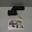 4" Drop/Rise Trailer Hitch Receiver Adapter Extension, Riser Extender, 2-inch Receiver With Pin and Clip