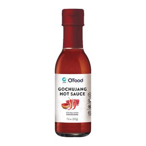 2 x OFood Korean Hot Sauce Variety  [Gochujang]  Authentic Korean Condiment for Cooking, Dipping, BBQ, Noodles & More | Bold, Spicy & Tangy Flavors in Glass Bottle (1 Pack, Gochujang)