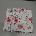 2 x KY&BOSAM Butterfly Suncatchers Precious Grandmother Stained Glass for Windows Hangings Wind Chimes with Pressed Flower Wings and Heart Charm Birthday Gifts for Grandma Mother`s Days Christams