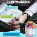 2 x Bible Verse Jar, Christian Gifts for Women Men, Bible Verses for Emotions and Feelings, Daily Scripture Prayer Hope Jar, Religious & Christian Home Decor, 90 Color Coded Scripture Cards(1PCS)