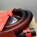 Shop-Vac Premium Universal Hose Plastic 12'X 1-7/8", Vacuum Hose Compatible with Rigid, Dewalt, Husky, Craftsman, Bauer, Masterforce Vacuum Cleaners