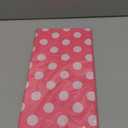 3 Pieces Plastic Polka Dot Tablecloth Mouse Table Cloth Rectangular Pink and White Polka Dot Tablecloth 54 x 108 Inches Black and White Table Cover for Mouse Themed Party Birthday Decorations