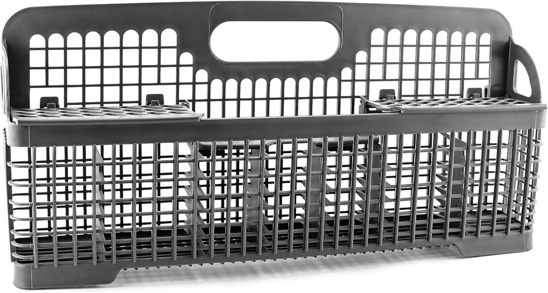 8531233 WP8562043 Dishwasher Silverware Basket(19"x3.4"x9") by puxyblue - Compatible with WhirlPool KitchenAid GE KenMore Dishwasher Utensil Rack Basket - 3 YEARS EXCHANGE