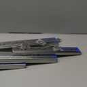 6 Pairs of 12 Inch Hardware 3-Section 100 LB Capacity Soft Close Ball Bearing Side Mount Drawer Slides