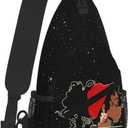 Sling Bag for Women Lightweight Daypack with Adjustable Chest Bag Crossbody Bags for Sports Travel, Hiking, 3.5 x 7.5 x 15.3 in