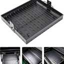 Hisencn Stretchable Charcoal Tray 15-28 inches for 47183T-21 PS9900, Black High-Temperature Coating Charcoal Basket for HC4518L PS9500 8500 6800 6500 SH19030119 SH19030219 SH9916 Replacement Parts