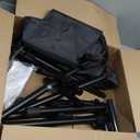 2-Pack Double-Sided Sign Holder, Advertising Display Tripod Poster Stand, Adjustable Pedestal Sign Stand Height Up to 79 in, Poster Stand for Wedding, Restaurant or Business, (Poster not included)