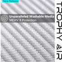 24x24x1 | Trophy Air | Merv 8 | Washable Furnace Filter | Lifetime HVAC & Furnace Air Filter | Washable Electrostatic | High Dust Holding Capacity | Premium Quality Aluminum