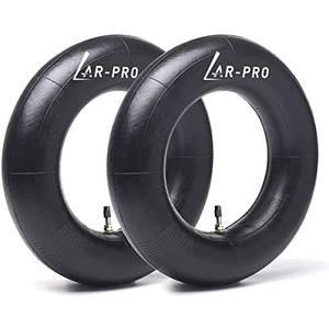 2 Pack 3.00/3.50-8 Replacement Inner Tubes with TR4 Valve Stem for pneumatic wheelbarrow wheel,cart wheel, garden cart, wagons - Made From Heavy Duty, Thick Premium Rubber