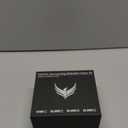 Calibrated Espresso Tamper 58mm Walnut, Auto-Leveling and 30lb Spring Loaded Design Stainless Steel Ripple Base Coffee Tamper with 20lb / 25lb / 30lbs Replacement Springs (58.3mm)