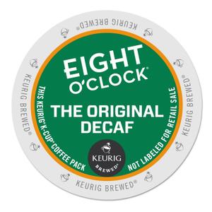 Eight O'Clock 6425 Original Decaf Coffee K-Cups, 24/box 12OCT26