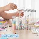 110ml Test Tubes with Screw Caps: 20pcs Clear Plastic Storage Tubes for Tea Leaves - Candy Containers for Wedding Party Christmas Dcor