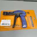Electriduct Cable Tie Gun Zip Tie Cutting and Fastening Tool with Adjustable Tension for Nylon Cable Ties with Flush Cut