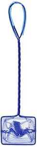 Penn-Plax Quick Net for Fish (4" Net - 10" Handle, Blue)
