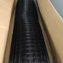 Tongmo 36" x 100' Black Hardware Cloth, 1inch Mesh Chicken Wire Fence, 19 Gauge Vinyl Coated Wire and Welded Wire Roll,Garden Fence, Poultry Netting for Rabbit/Duck/Chicken Coop