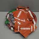 Football Plates and Napkins, 100Pcs Football Party Supplies Touchdown Paper Plates Napkins for Football Birthday Game Day Tailgate Party Decorations