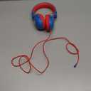 Kids Headphones for School, 74/85dB Safe Volume Limit, Stereo Sound, Wired On-Ear Headphones for Kids Boys Girls, 3.5mm Jack for Tablet, iPad, Kindle, YOTO Player, Airplane Travel, Blue