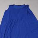 OFEEFAN Summer Dresses for Women 2025 Loose Beach Vacation Casual Crew Neck Sleeveless Sundresses with Pockets Tank Dress XL