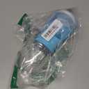 Dog Water Bottle with Food Container, Travel Puppy Water Bowl, Portable Pet Dispenser, Dog Gift Stuff Accessories Items, Puppy Essentials Necessities for Yorkie Cat Walking and Hiking (10oz, #01 Blue)