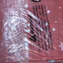 Area Rug 8x10 for Living Room Non Slip Christmas Snowflakes Large Bedroom Area Rugs Low Pile Stain Resistant Holiday Dining Room Throw Carpet Xmas Decoration Indoor Rugs for Nursery Kitchen, Red