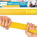 Serenilite Flexible Resistance Bar, Grip Strength Trainer, Resistance Band, Forearm Exerciser Workout, Flexible Bar for Tennis Elbow, Golfers Elbow, Physical Therapy, Pain Relief, Tendonitis, Recovery (Extra Light (Yellow)