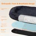 DANFOOZIO Human Dog Bed for Adult, Orthopedic Gel Memory Foam, 71"x47"x9"