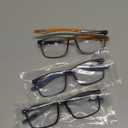 Reading Glasses for Men TR90 Sporty Design Blue Light Blocking Reader Flexible Comfortable Lightweight