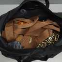 Snow Chains, Tire Chains for Car SUV Pickup Trucks, Adjustable Portable Universal Emergency Anti Skid Snow Car Tire Chains for Tire Width 225-285mm, 6 Pack