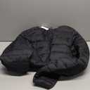 Amazon Essentials Men's Lightweight Water-Resistant Packable Hooded Puffer Jacket (Medium, Black)