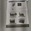 Gawerk 5Section Vertical Desktop Organizer, 5Section Mesh File Folder Stand Sorter for Office Home Classroom Organization (1, White)